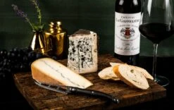 Laguiole Style De Vie Kaasmes Black Stonewash -Keuken Kook Winkel kaasmes laguiole black stonewash enkel sf gr 1