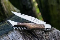 Laguiole Style De Vie Zakmes Met Kurkentrekker - Olijfhout 6 Laguiole Style De Vie Zakmes Met Kurkentrekker - Olijfhout -Keuken Kook Winkel laguiole zakmes olijfhout kurkentrekker3