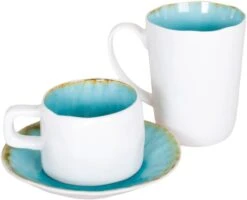Cosy & Trendy Mok Laguna Azzurro 390 Ml 6 Cosy & Trendy Mok Laguna Azzurro 390 Ml -Keuken Kook Winkel laguna azzurro koppen