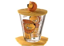 Leonardo Kinderglas Set Bambini Leeuw 215 Ml - 3-Delig