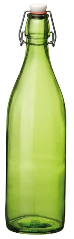 Bormioli Rocco Beugelfles / Weckfles Giara - Groen - 1 Liter