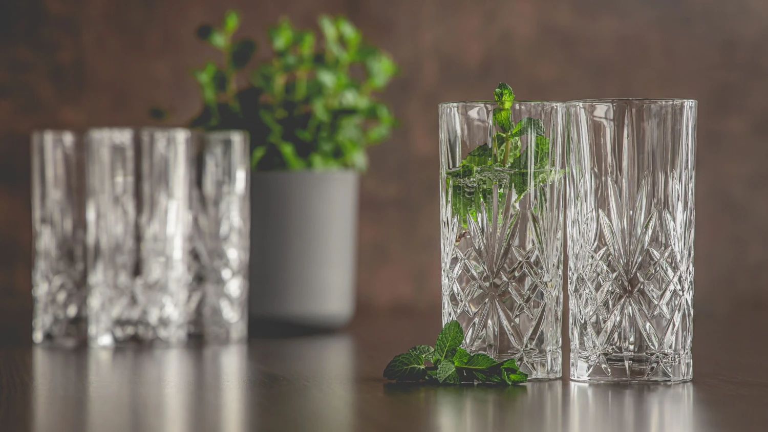 Cookinglife Longdrinkglazen Moy - 360 Ml - 6 Stuks 4 Cookinglife Longdrinkglazen Moy - 360 Ml - 6 Stuks - Afbeelding 4