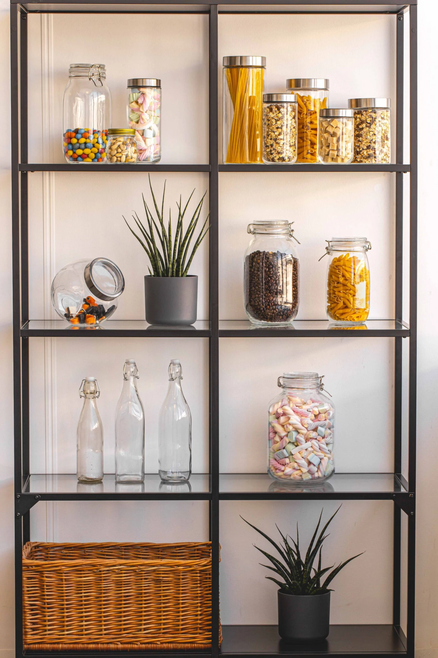 Sareva Voorraadpot - Glas / RVS Deksel - ø 9 Cm / 600 Ml 3 Sareva Voorraadpot - Glas / RVS Deksel - ø 9 Cm / 600 Ml - Afbeelding 3