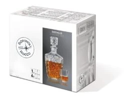Bormioli Rocco Whiskey Set Dedalo - 7 Delige Set 10 Bormioli Rocco Whiskey Set Dedalo - 7 Delige Set -Keuken Kook Winkel p002174