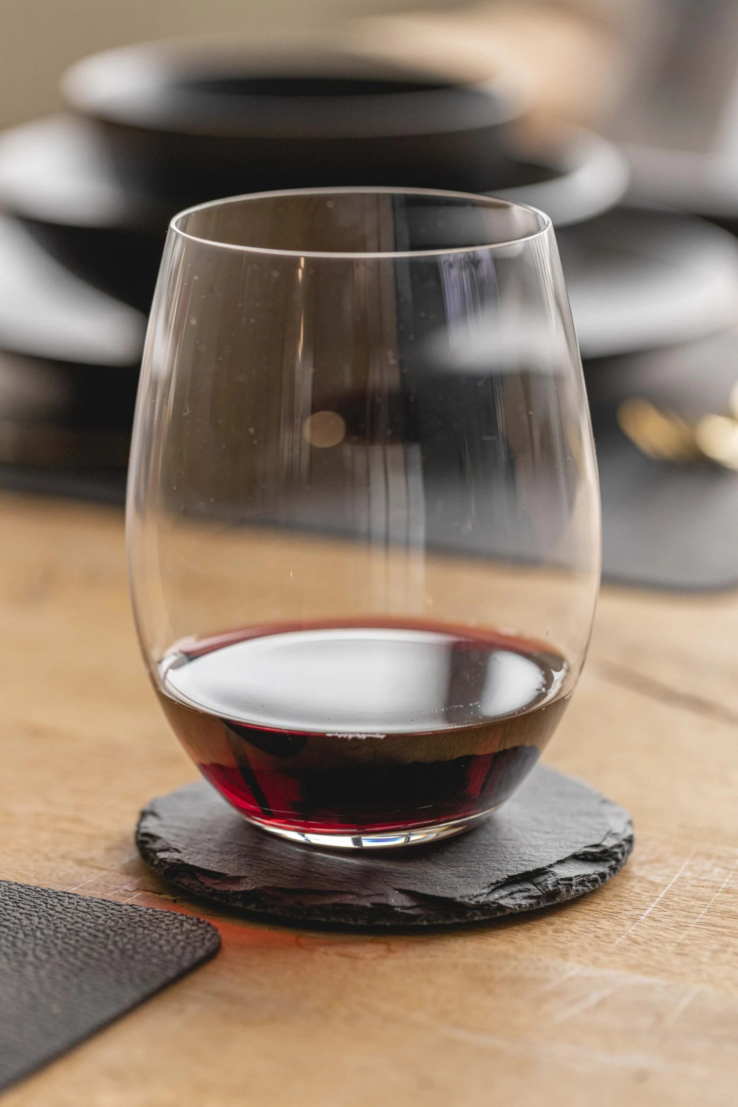 Jay Hill Onderzetters Leisteen - ø 10 Cm - 4 Stuks 2 Jay Hill Onderzetters Leisteen - ø 10 Cm - 4 Stuks - Afbeelding 2