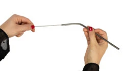 Sareva Herbruikbare Rietjes - Met Borstel - RVS - Gebogen - 4 Stuks -Keuken Kook Winkel product hand 6