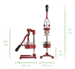 Sareva Citruspers - Gietijzer - Hevelmodel - Rood -Keuken Kook Winkel red 1@2x 80