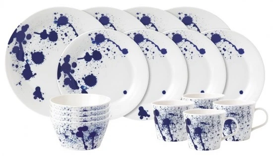 Royal Doulton Serviesset Pacific Splash - 16-delig / 4 Personen 1 Royal Doulton Serviesset Pacific Splash - 16-delig / 4 Personen