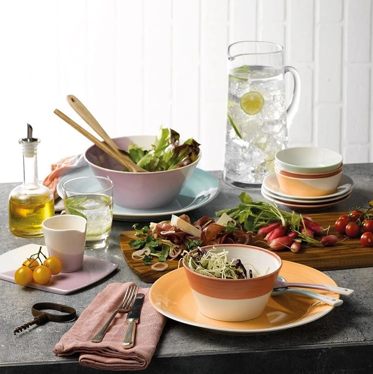 Royal Doulton Kommen 1815 Bright Colours ø 15 Cm - 4 Stuks 2 Royal Doulton Kommen 1815 Bright Colours ø 15 Cm - 4 Stuks - Afbeelding 2