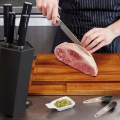 Sambonet Steakmes Gekarteld 12 Cm -Keuken Kook Winkel sambonet messen sfeer2 5