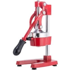 Sareva Citruspers - Gietijzer - Hevelmodel - Rood -Keuken Kook Winkel sareva citruspers rood