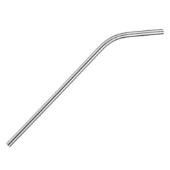 Sareva Herbruikbare Rietjes - Met Borstel - RVS - Gebogen - 4 Stuks -Keuken Kook Winkel sareva rietjes met borstel gebogen rvs sfeer3 1