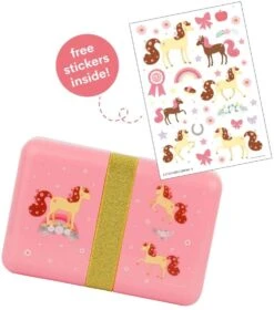 A Little Lovely Company Lunchbox - Paard -Keuken Kook Winkel sblhpi11 lr 3 lunch box horse 2