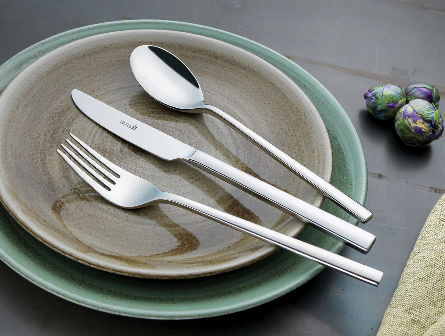 Sola Bestekset Montreux - 70 Delig / 8 Personen 2 Sola Bestekset Montreux - 70 Delig / 8 Personen - Afbeelding 2