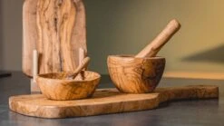 Jay Hill Vijzel Tunea - Olijfhout - ø 12 Cm -Keuken Kook Winkel tunea 3 1 1