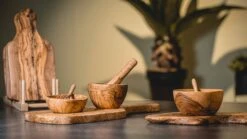 Jay Hill Vijzel Tunea - Olijfhout - ø 12 Cm -Keuken Kook Winkel tunea 4 2