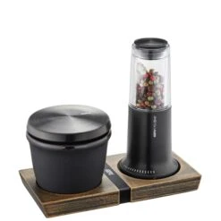 Gefu Peper- En Zoutset Houder X-Plosion Medium -Keuken Kook Winkel x34639 gefu salz und gewuerzdose x plosion schwarz 05 600x600.jpg.pagespeed.ic .HgnU XTWI